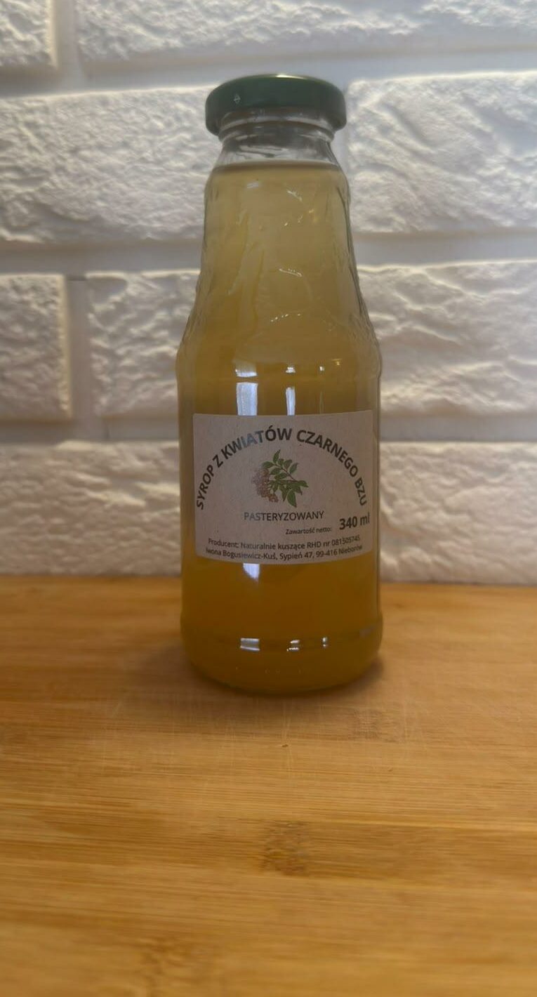 Syrop z kwiatu czarnego bzu 340 ml