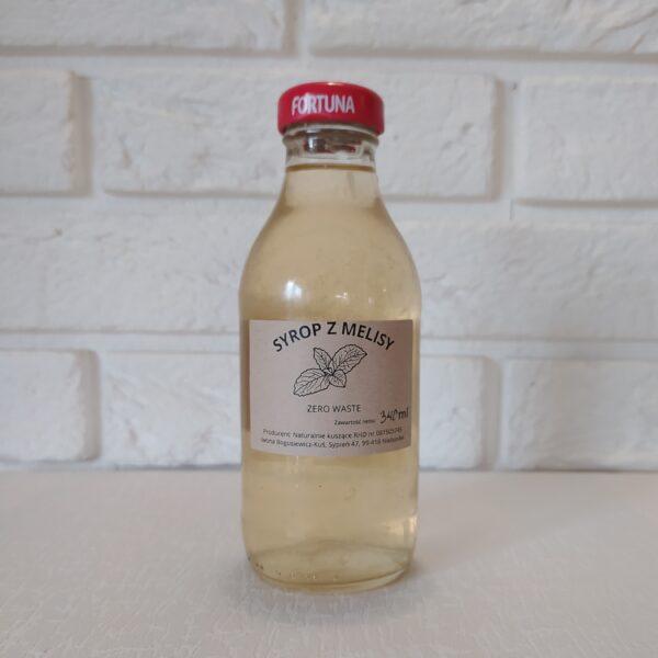Syrop z melisy 340 ml - zero waste